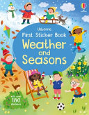 Book cover of 1ST STICKER BOOK WEATHER & SEASONS