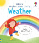 Book cover of VERY 1ST WORDS LIBRARY - WEATHER