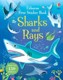 Book cover of 1ST STICKER BOOK SHARKS & RAYS