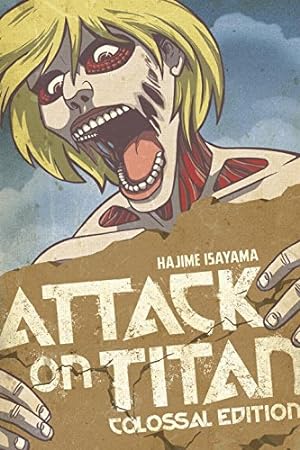 Book cover of ATTACK ON TITAN COLOSSAL ED 02