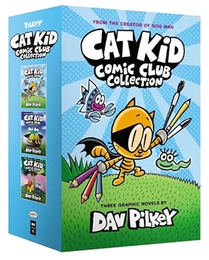 Book cover of CAT KID COMIC CLUB BOXED SET 1-3