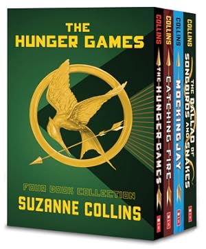 Book cover of HUNGER GAMES 4-BOOK BOX SET