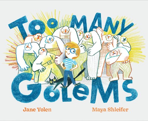 Book cover of TOO MANY GOLEMS