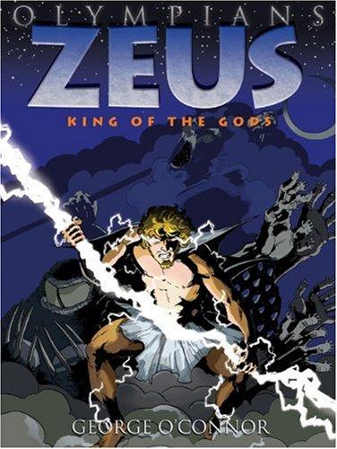 Book cover of OLYMPIANS 01 ZEUS KING OF THE GODS