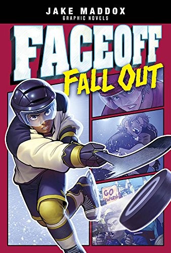 Book cover of JAKE MADDOX - FACEOFF FALL OUT