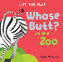 Book cover of WHOSE BUTT - AT THE ZOO