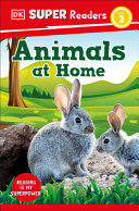 Book cover of DK READERS - ANIMALS AT HOME