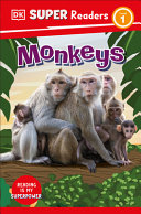 Book cover of DK READERS - MONKEYS