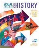 Book cover of VISUAL TIMELINES - WORLD HISTORY