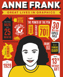Book cover of GREAT LIVES IN GRAPHICS - ANNE FRANK