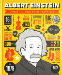 Book cover of GREAT LIVES IN GRAPHICS - ALBERT EINSTEI