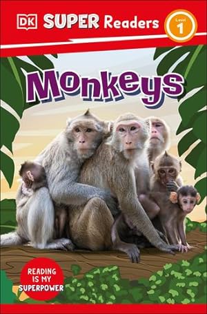 Book cover of DK READERS - MONKEYS