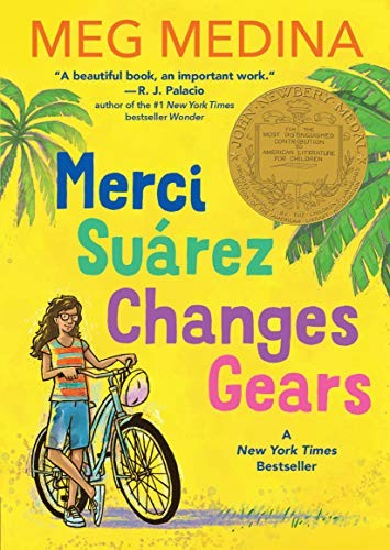 Book cover of MERCI SUAREZ 01 CHANGES GEARS