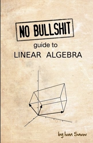 Book cover of NO BS GT LINEAR ALGEBRA