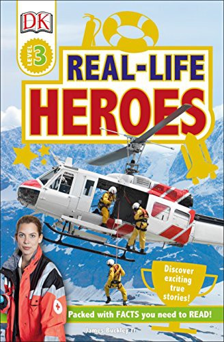 Book cover of DK READERS - REAL-LIFE HEROES