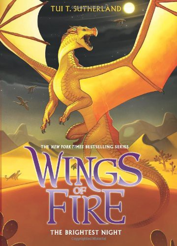Book cover of WINGS OF FIRE 05 BRIGHTEST NIGHT