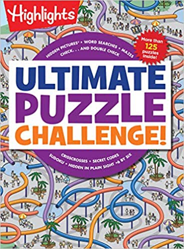 Book cover of ULTIMATE PUZZLE CHALLENGE