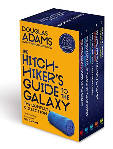 Book cover of HITCHHIKER'S GT THE GALAXY BOX SET 1-5