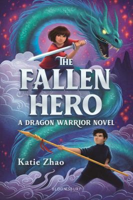 Book cover of DRAGON WARRIOR 02 FALLEN HERO