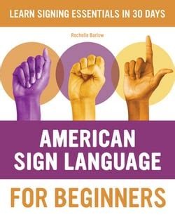Book cover of ASL FOR BEGINNERS