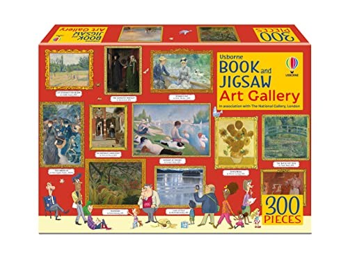Book cover of BOOK & JIGSAW - ART GALLERY