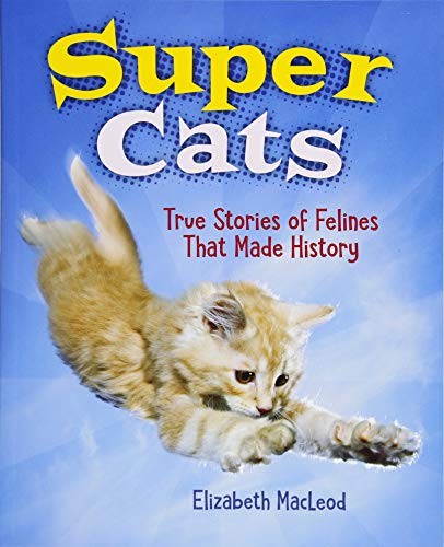 Book cover of SUPER CATS - TRUE STORIES OF FELINES
