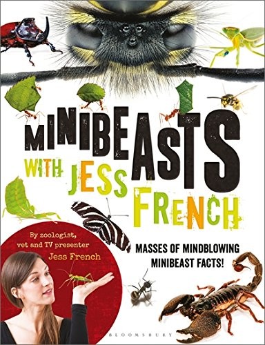 Book cover of MINIBEASTS WITH JESS FRENCH