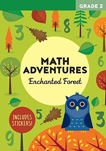 Book cover of MATH ADVENTURES - ENCHANTED FOREST