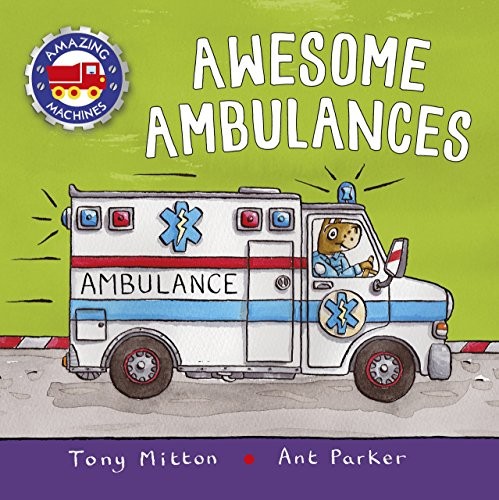 Book cover of AWESOME AMBULANCES