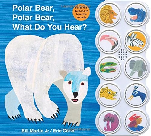 Book cover of POLAR BEAR POLAR BEAR WHAT DO YOU HEAR
