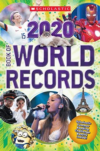 Book cover of SCHOLASTIC BOOK OF WORLD RECORDS 2020