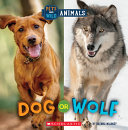 Book cover of DOG OR WOLF WILD WORLD - PETS & WILD A