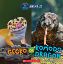Book cover of GECKO OR KOMODO DRAGON WILD WORLD - PETS