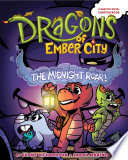 Book cover of DRAGONS OF EMBER CITY 02 MIDNIGHT ROAR