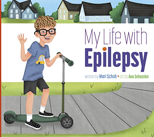 Book cover of MY LIFE WITH EPILEPSY