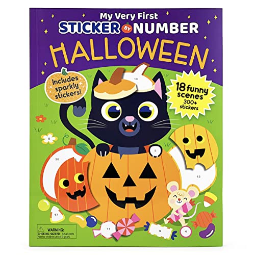 Book cover of HALLOWEEN - MY VERY 1ST STICKER BY NUM