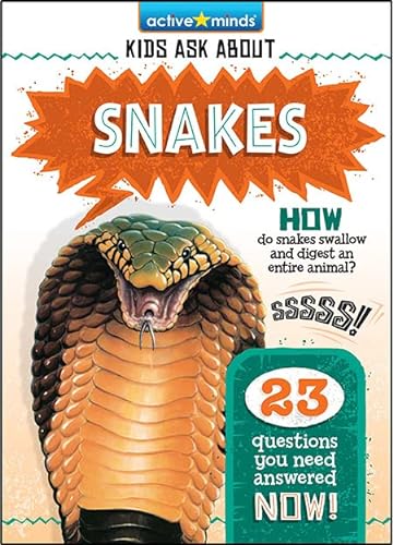 Book cover of ACTIVE MINDS KIDS ASK ABOUT SNAKES