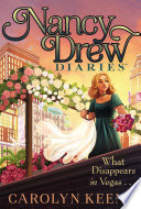 Book cover of NANCY DREW DIARIES 25 WHAT DISAPPEARS IN