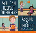 Book cover of YOU CAN RESPECT DIFFERENCES - MAKING GOO