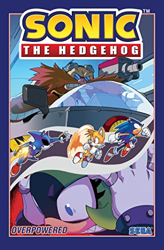 Book cover of SONIC THE HEDGEHOG 14 OVERPOWERED