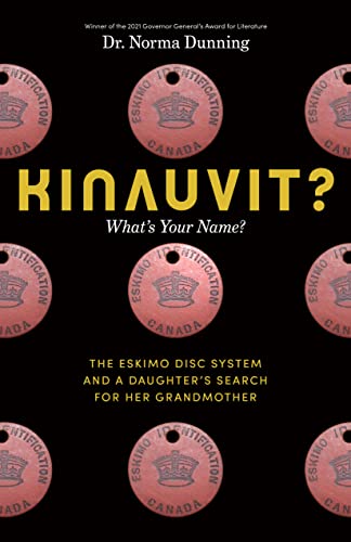 Book cover of KINAUVIT - WHAT'S YOUR NAME