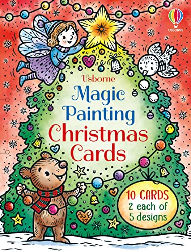 Book cover of MAGIC PAINTING CHRISTMAS CARDS
