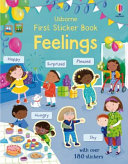 Book cover of 1ST STICKER BOOK - FEELINGS