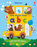 Book cover of 1ST STICKER BOOK - ABC