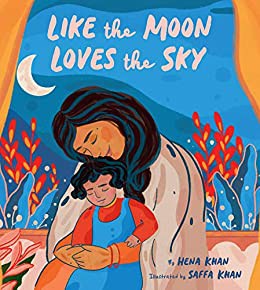 Book cover of LIKE THE MOON LOVES THE SKY