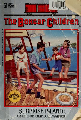Book cover of BOXCAR CHILDREN 02 SURPRISE ISLAND